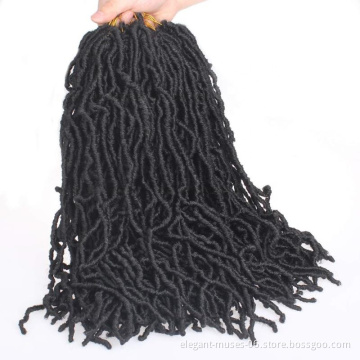 Wholesale passion Ombre Braid high Quality Crochet Hair Faux Locs Crochet Braids synthetic Hair Extension